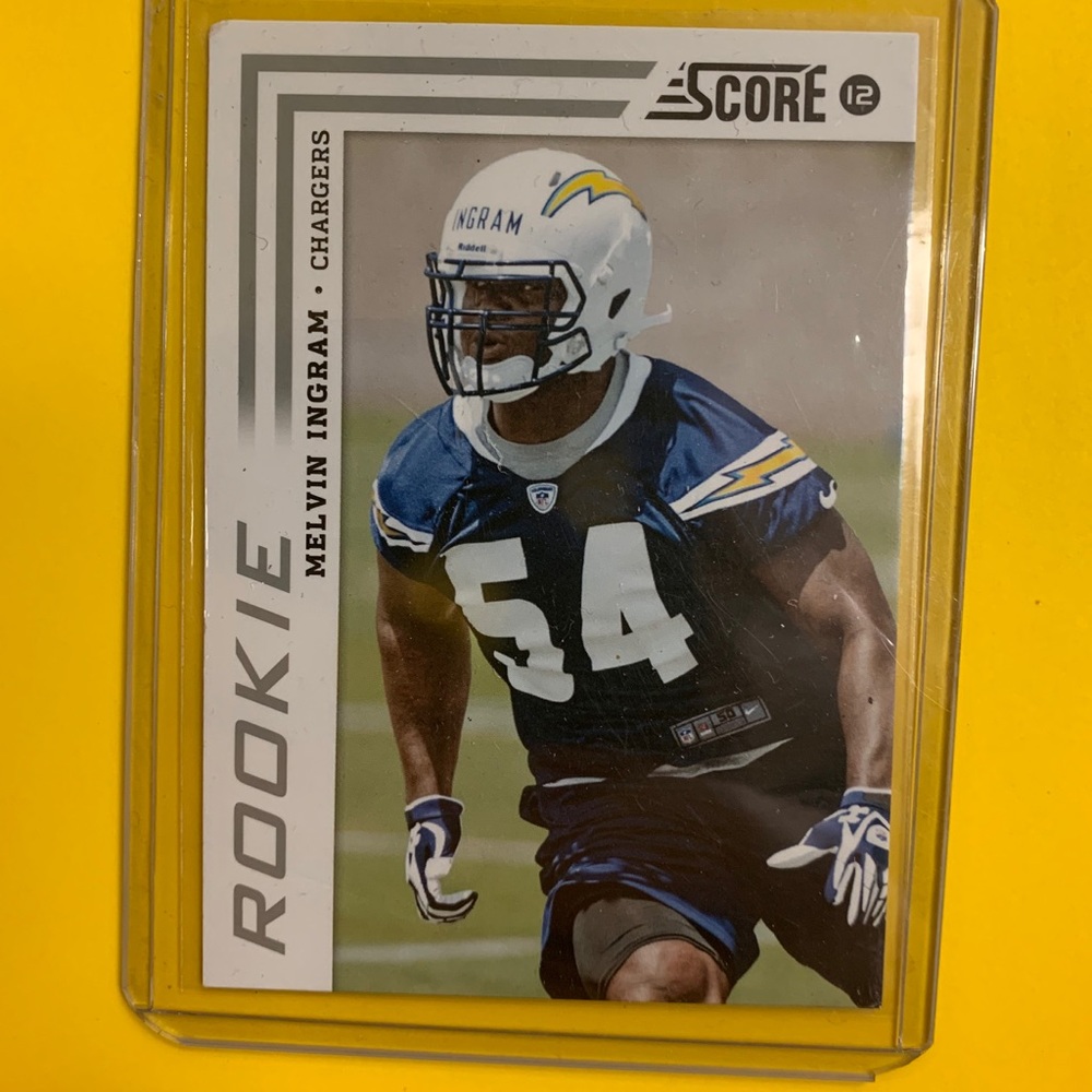 Melvin Ingram Rookie Card Score 2012 Los Angeles Chargers NFL No. 353 Panini LA
